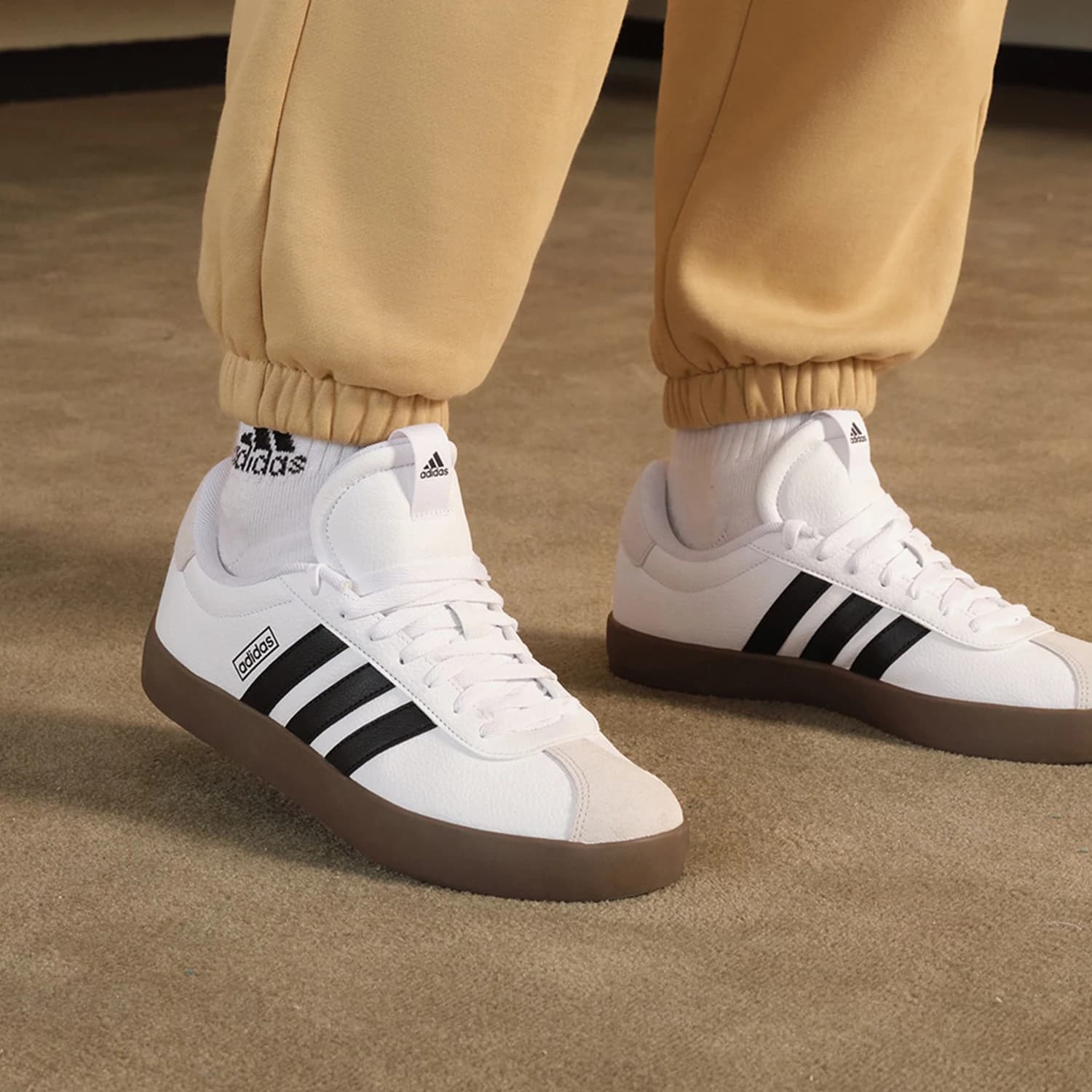 Adidas Authentic VL COURT 3.0 Men's Retro Low-Top Sneakers ID6285