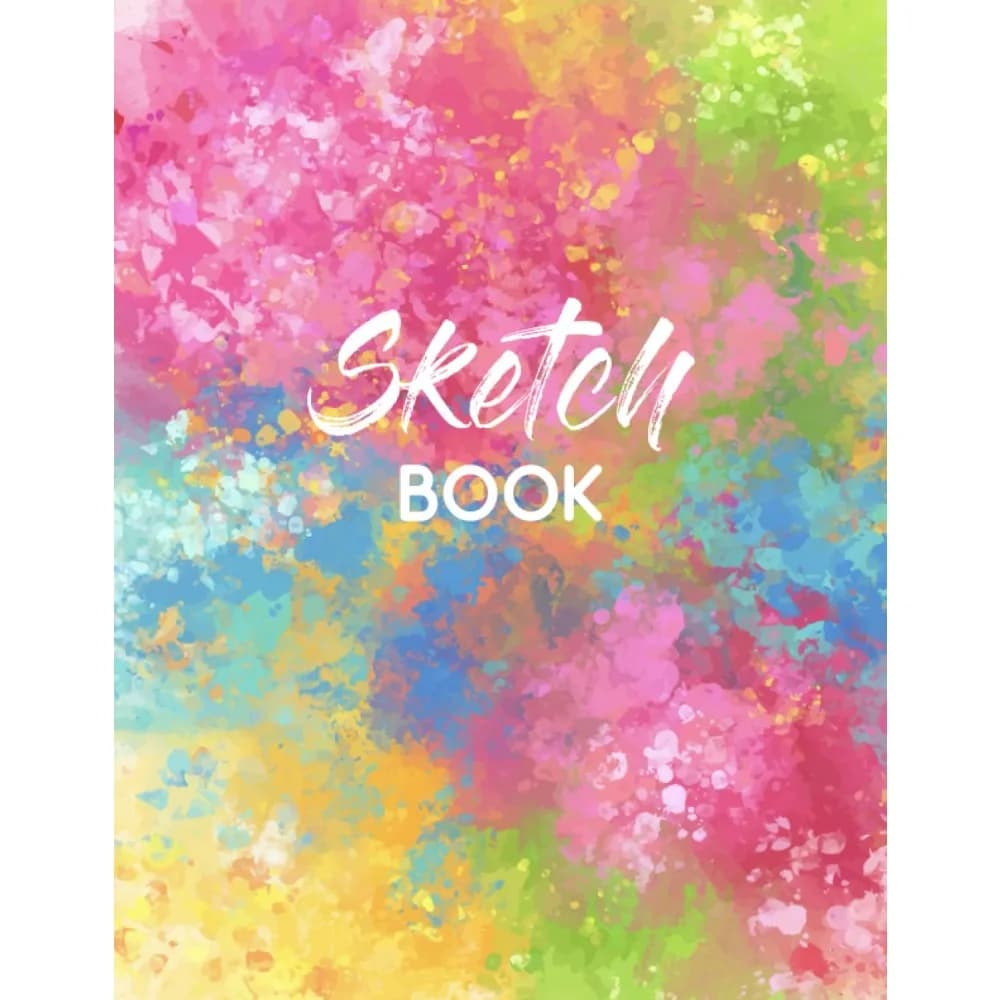 Sketchbook: Large Blank Paper for Creative Expression, Ages 5+