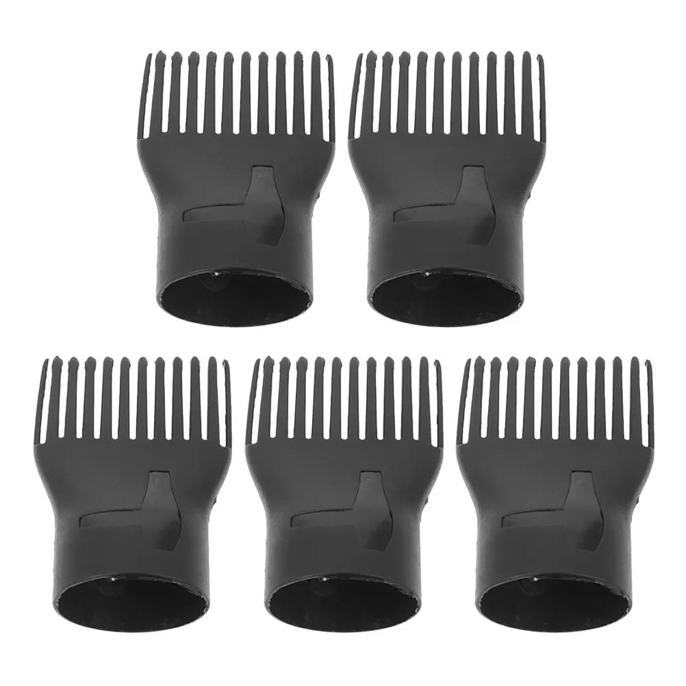 Set di 5 Accessori per Asciugacapelli, Spazzole Resistenti al Calore per Districare, Modellare e Lisciare Capelli Ricci e Fini