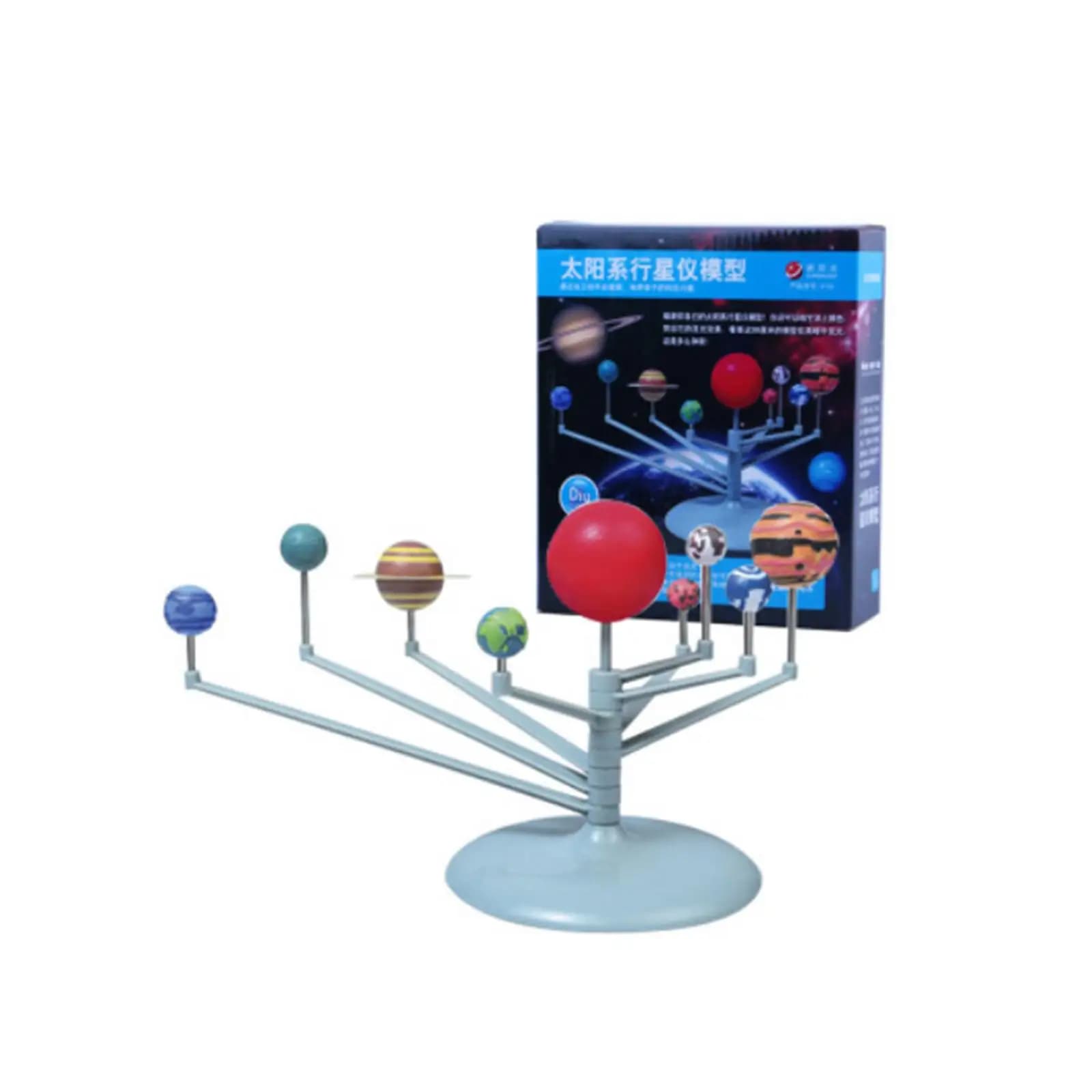 Kit Scientifico Educativo Blocchi Spaziali Modello Planetario in Plastica Giocattoli per Bambini per Sviluppare Innovazione e Intelligenza