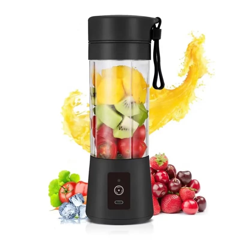 Wholesale 6 Blades Juicer Cup USB Recharge 380ML Portable Juicer Blender Cup