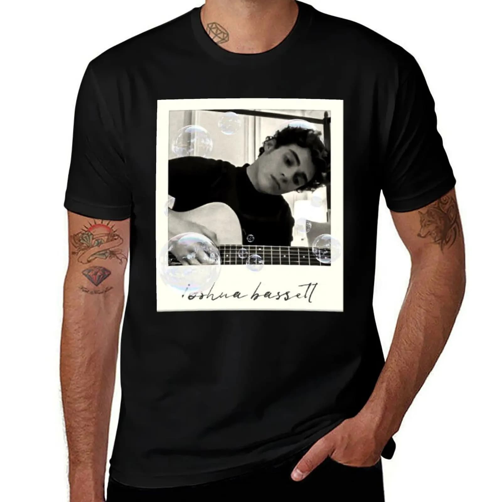 Joshua Bassett T-shirt Active Wear T-shirt sportiva da uomo