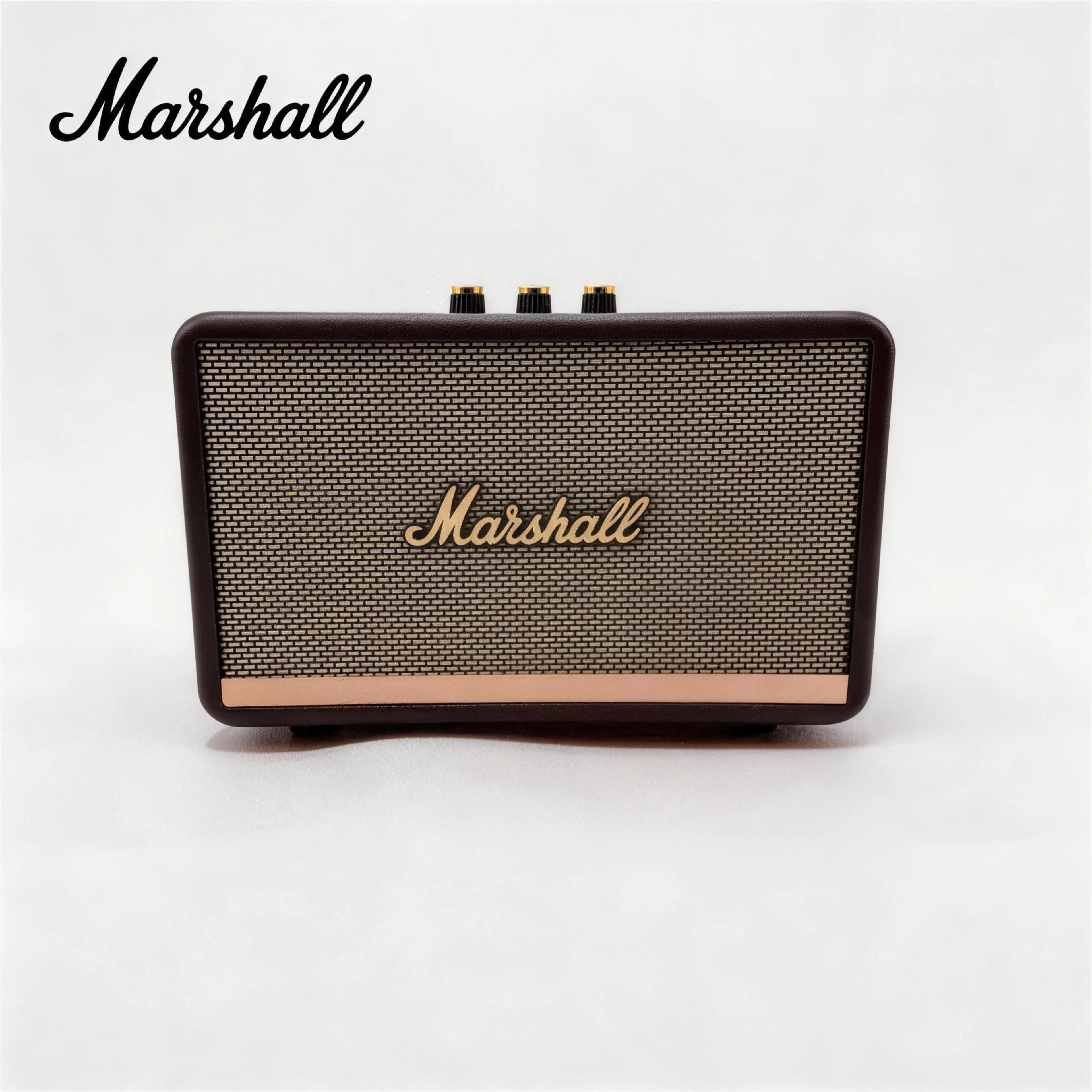 Retro Marshall Style M18 Bluetooth Speaker Portable Wireless Stereo Subwoofer Independent Treble Bass Knob Home Desktop Outdoor