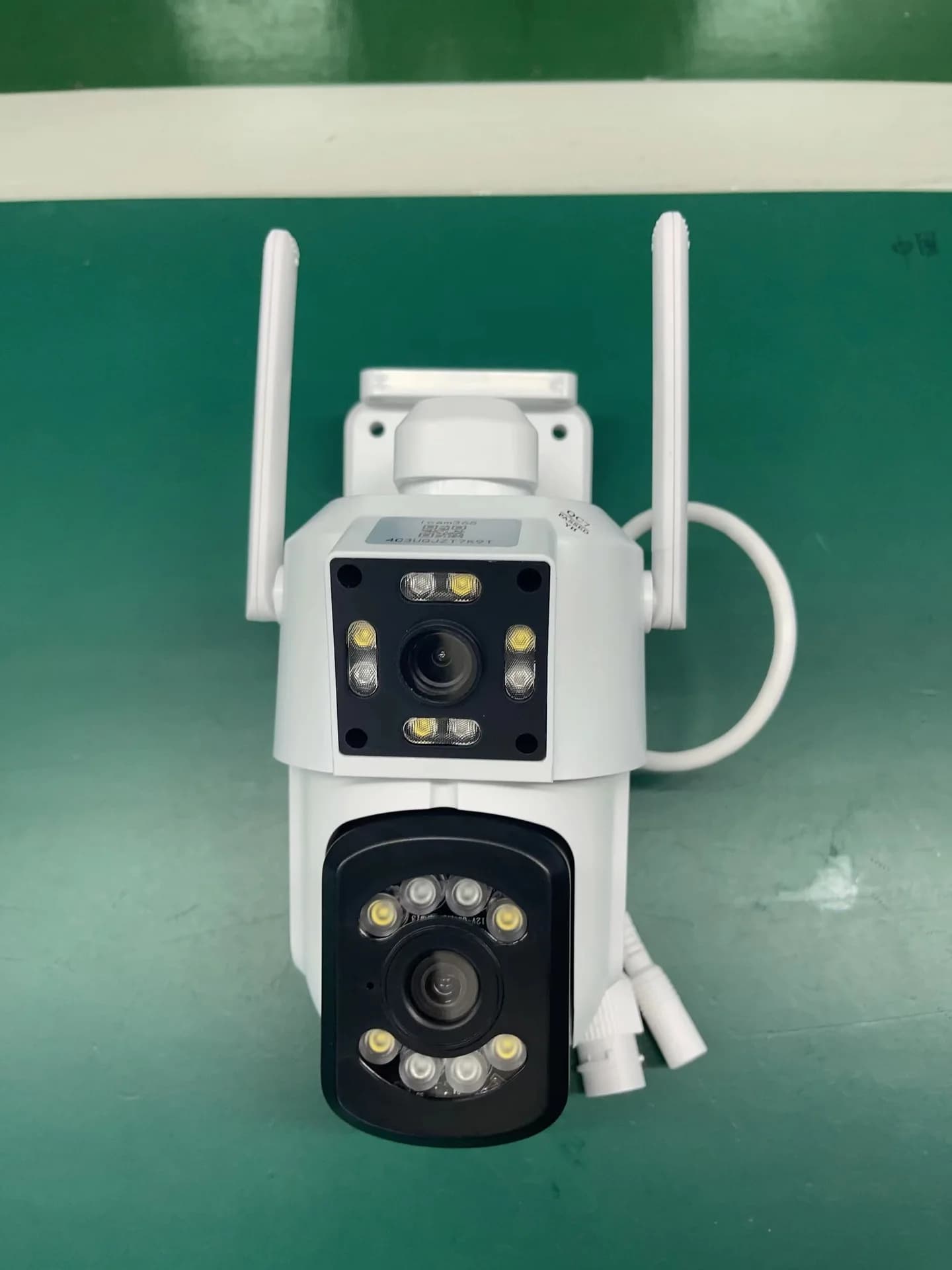 3MP 1296P iCam365 APP Dual Lens Wireless PTZ IP Dome Camera AI Rilevazione umanoide Full Color Home Security CCTV Baby Monitor