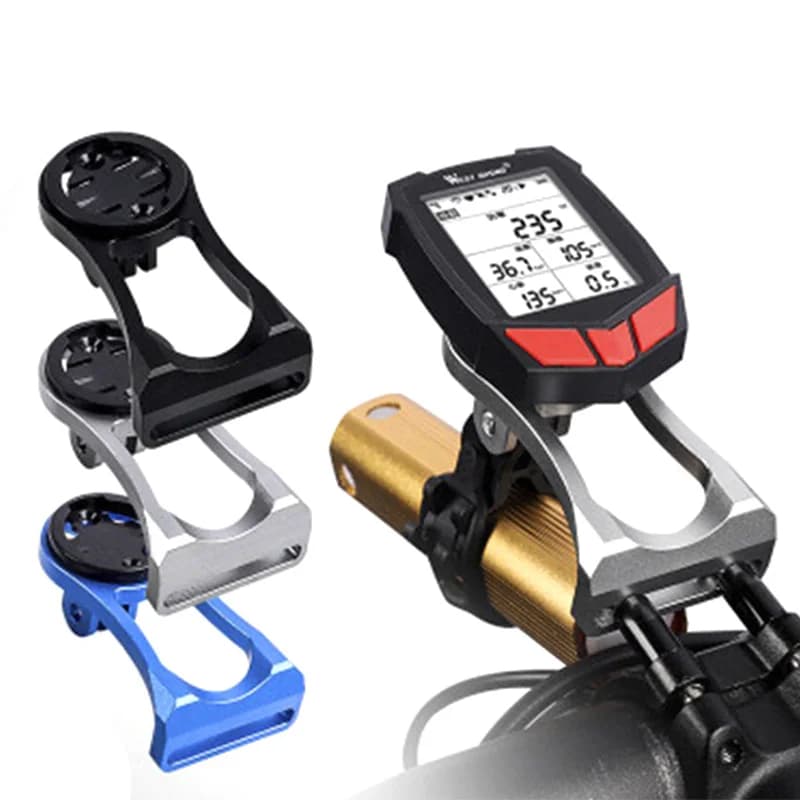 Supporto per computer da bici Supporto per computer da ciclismo per bici da strada e da montagna Supporto per luce Cat Eye Attrezzatura per staffa estesa per bicicletta