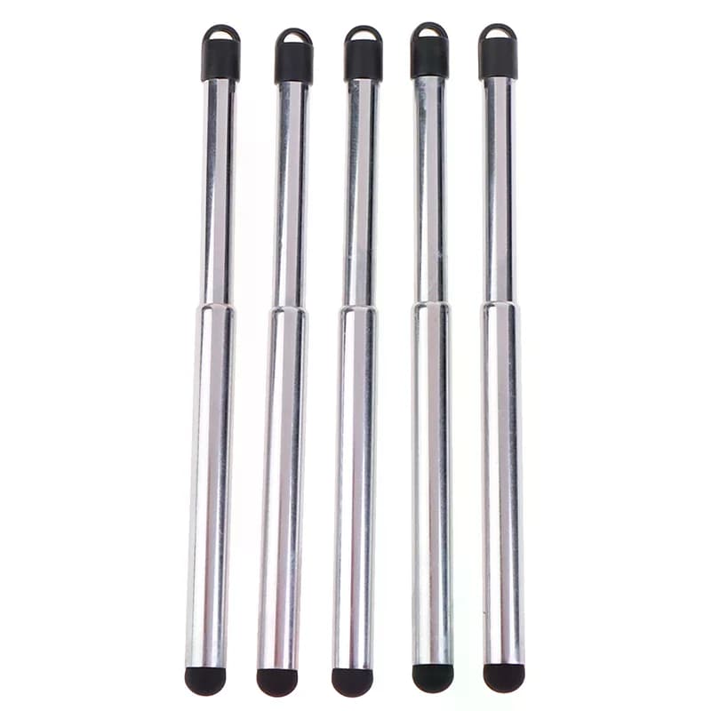 Penna stilo capacitiva universale retrattile per touch screen 5X per tablet telefono
