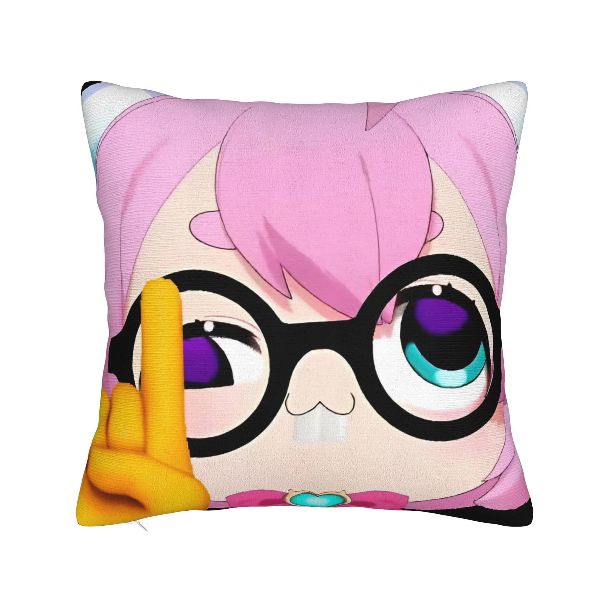 Trickcal C-Chibi Go Games Fodere per cuscini stampate, decorazioni per cuscini, fodere per cuscini decorativi, fodere per sedili, diverse misure