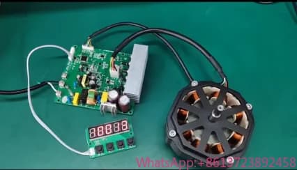 Motore a riluttanza commutata (SRM) brushless da 400W per frullatori domestici