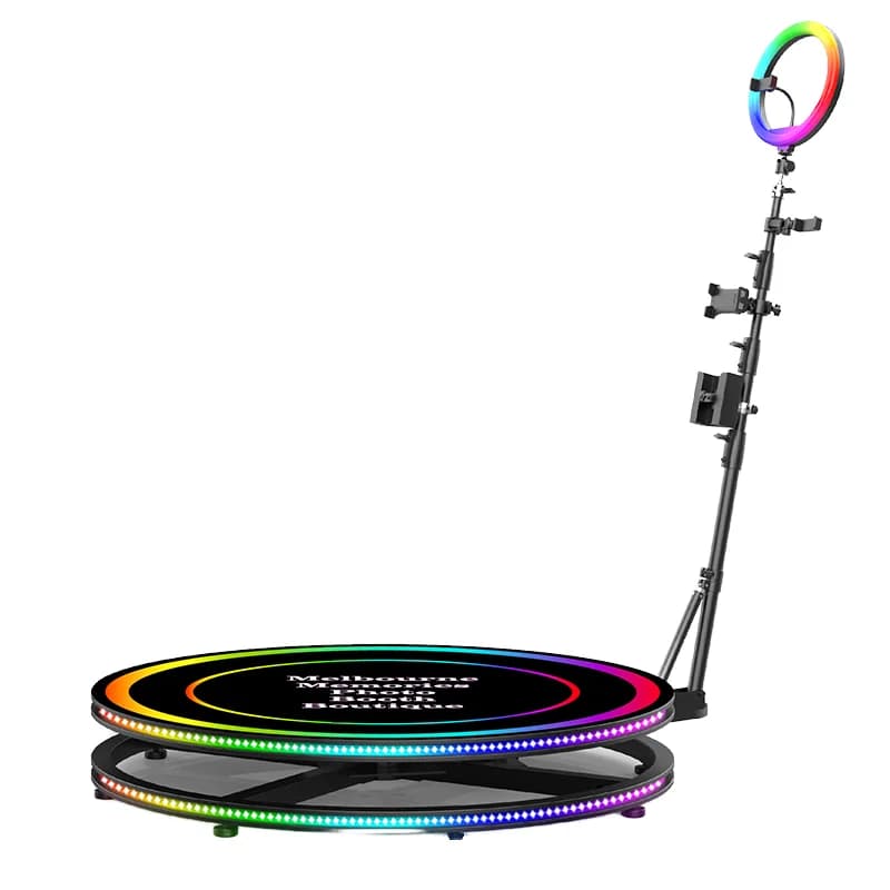 360 degree slow motion automatic camera Rotating selfie platform for smartphones and iPad Camera and video 360