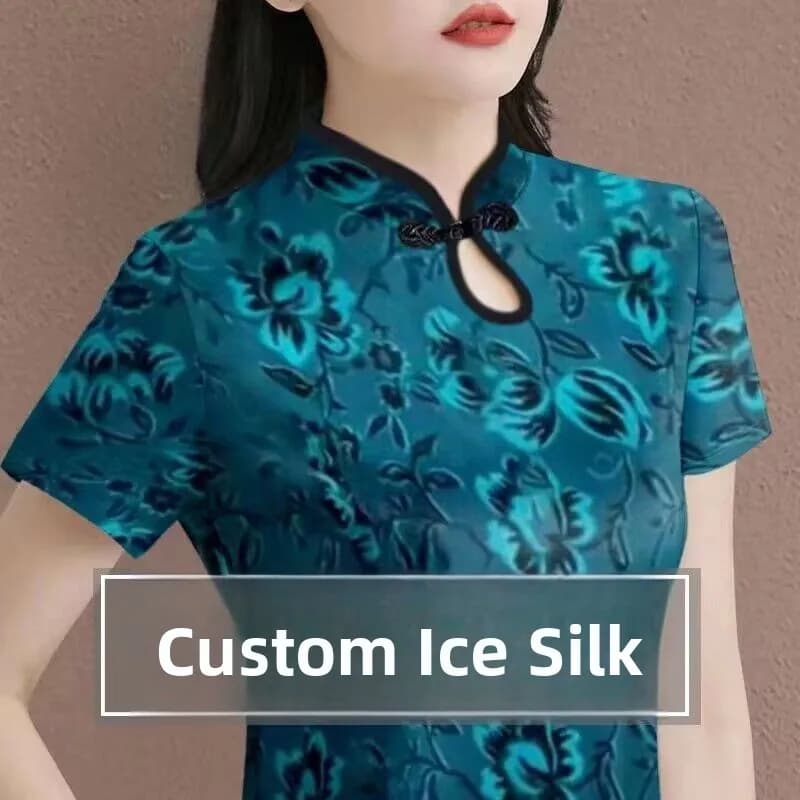 T-shirt a maniche corte con stampa floreale snellente, da donna, alla moda, con colletto a camicia, top base, stile casual da ufficio