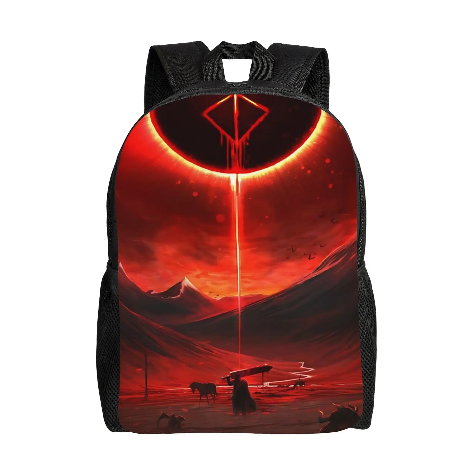 1 pezzo BERSERK Borsa per laptop BlackSwords Zaino Nuovo semestre iniziato