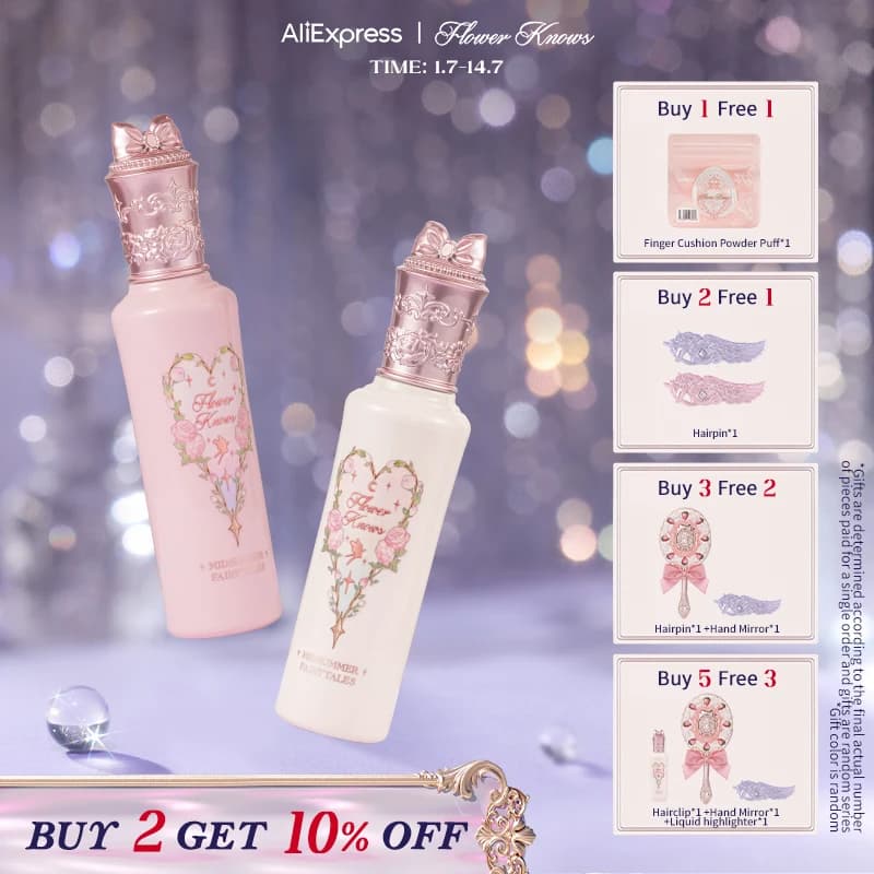 Evidenziatore liquido Flowerkaren della collezione di fiabe di mezza estate (multicromato)