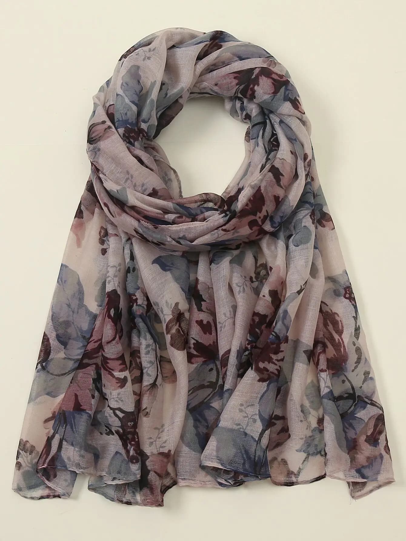 Sciarpa leopardata alla moda da donna, accessorio boho per tutti i giorni, ideale per viaggi, vacanze e come complemento per outfit senza sforzo.