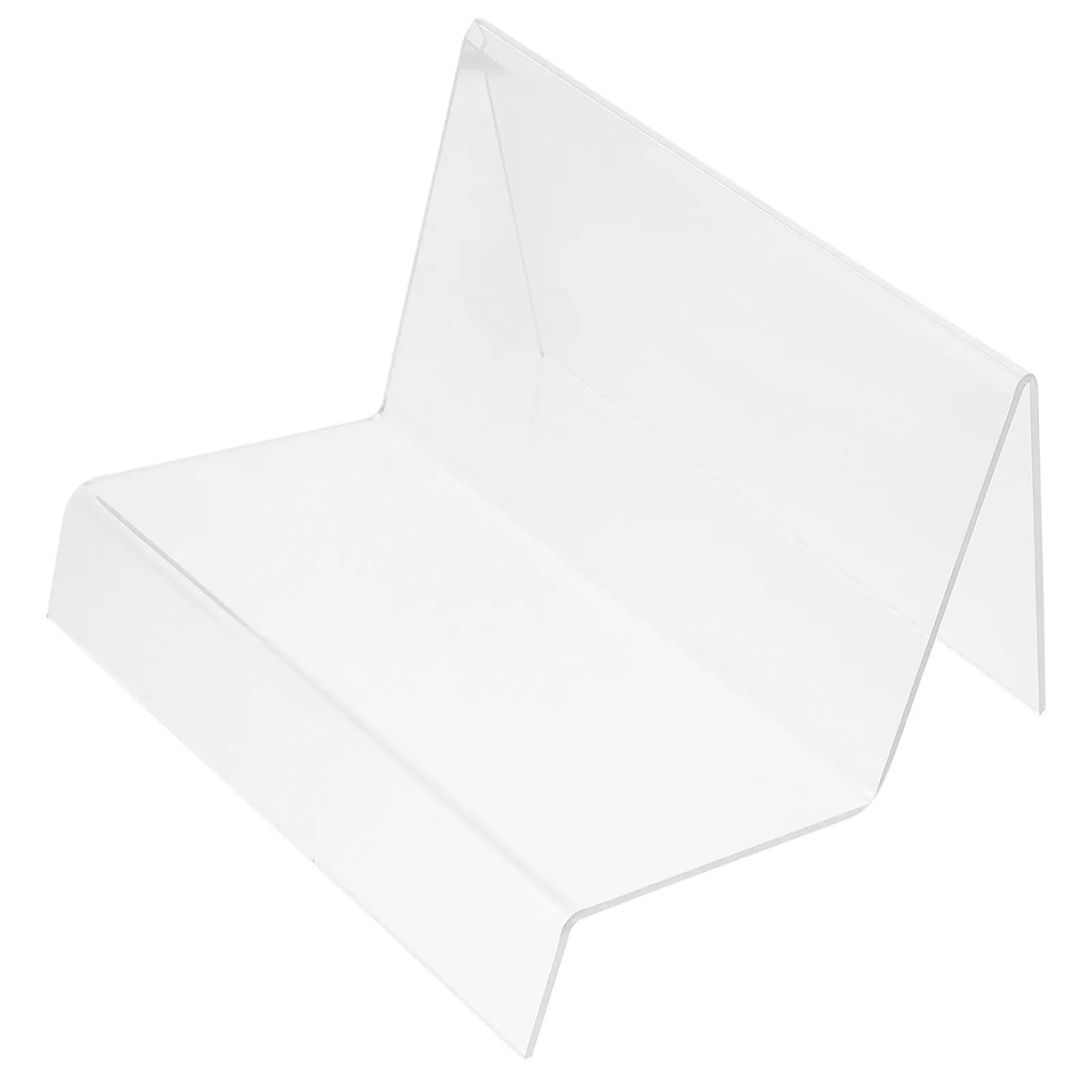 1Pcs Transparent Acrylic Handbag Display Stand Retail Shop Briefcase Shelf Clear Storage Organizer Holder