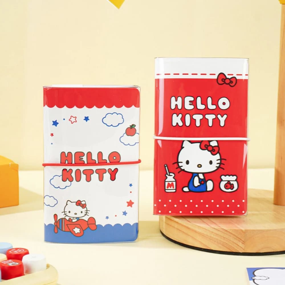 Genuine Sanrio Hello Kitty Notebook Journal Sketchbook Planner Diary School Supplies With Detachable Shell Friends Gift