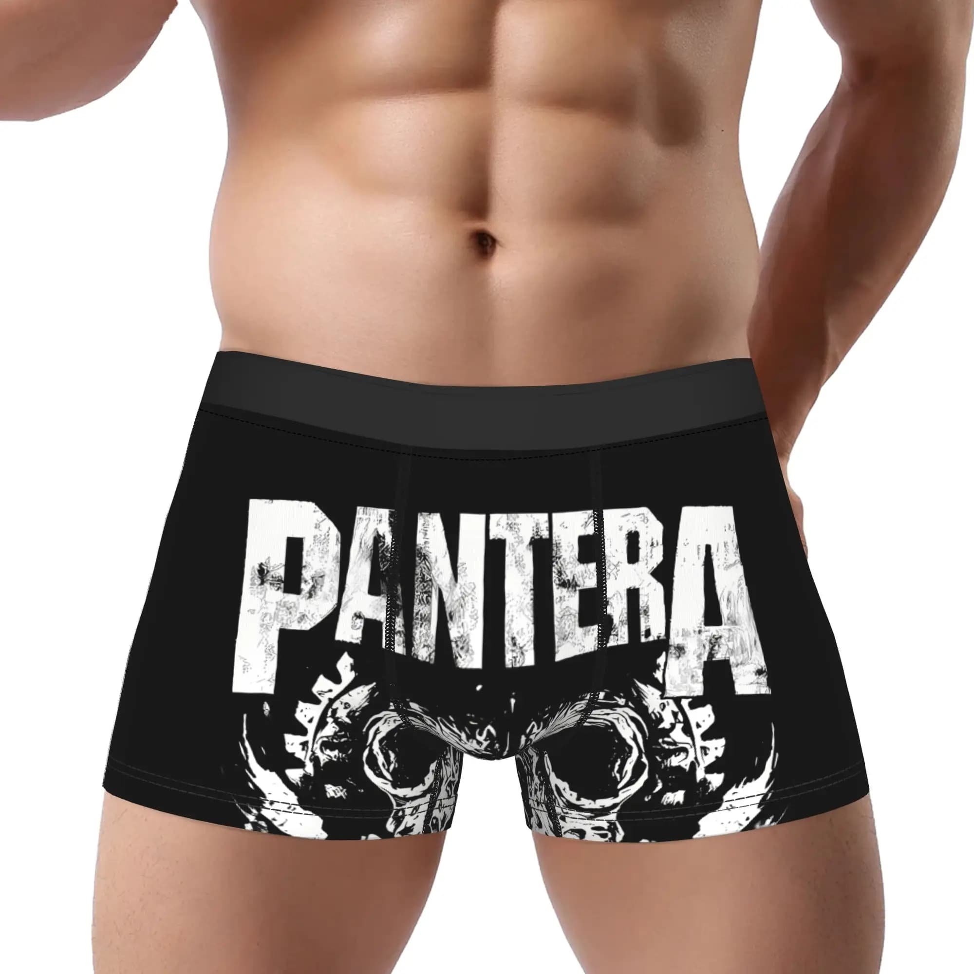 Pantera Band Underwear Man Mutande boxer in poliestere stampate