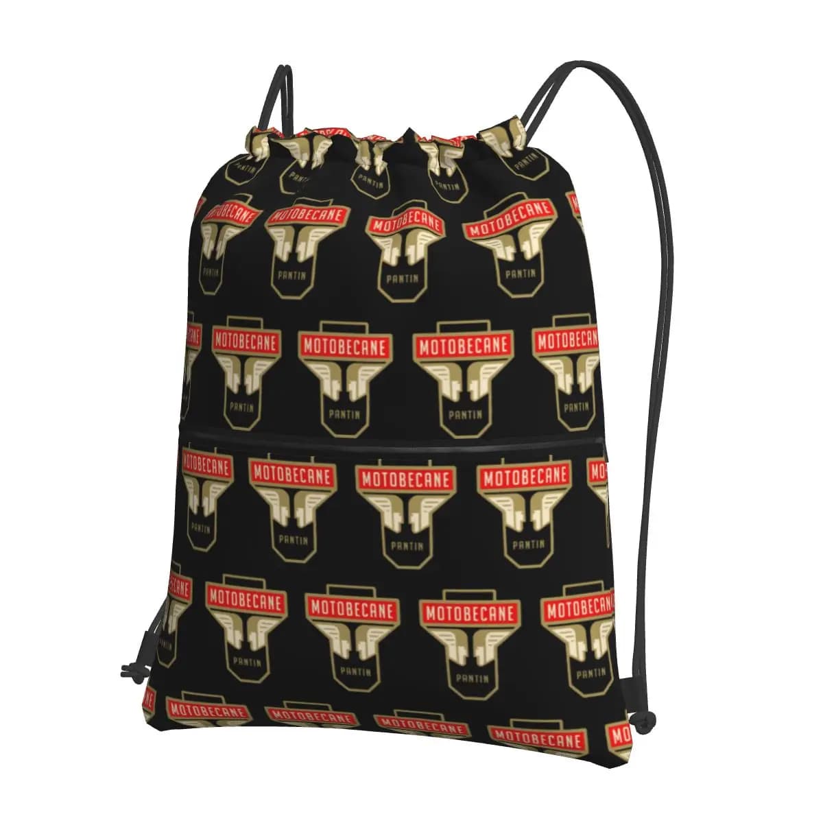 Zaini Motobecane Headstock Borsa sportiva tascabile con coulisse portatile alla moda Borse per libri per la scuola di viaggio
