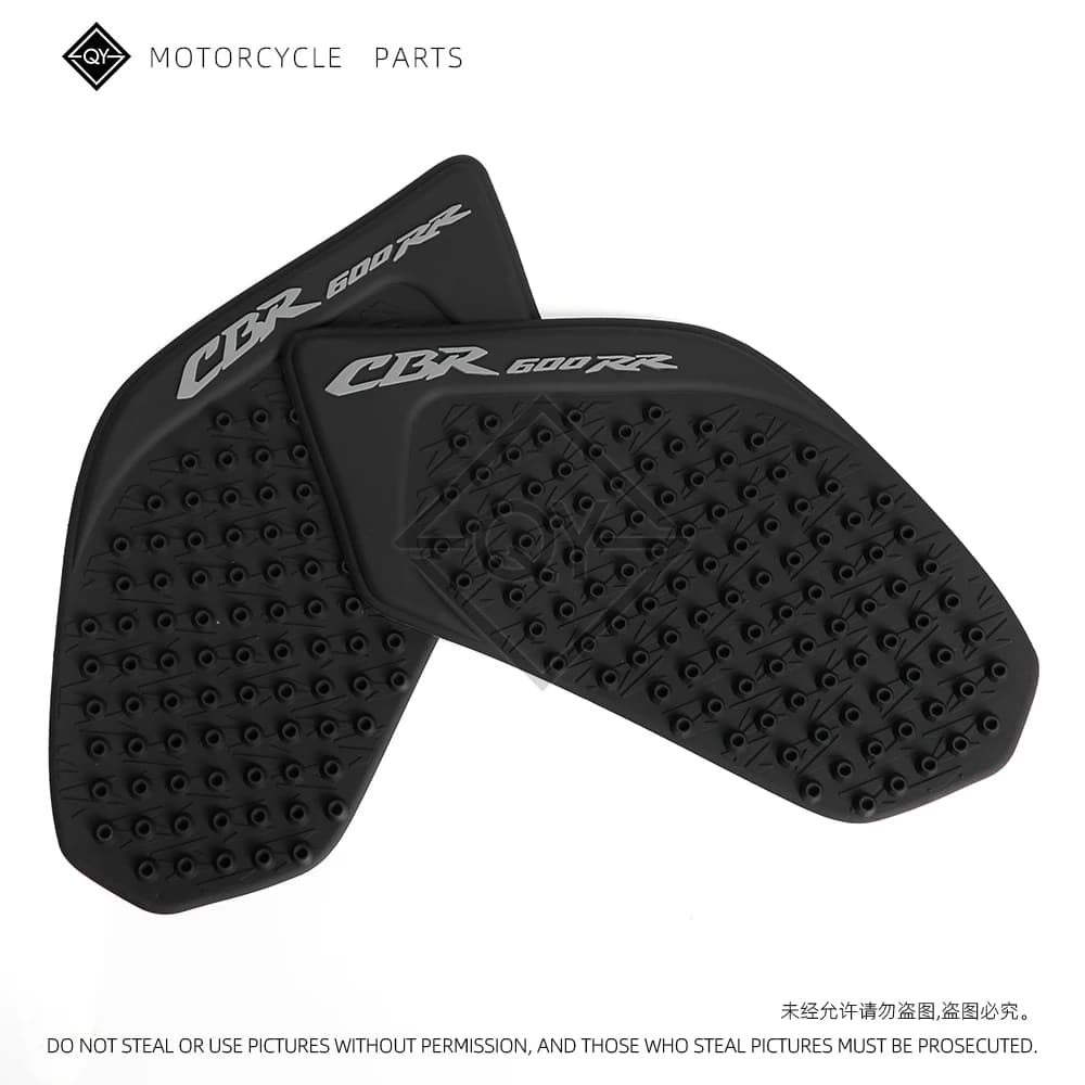Moto Anti slip adhesive Tank Traction Pad Side Ginocchio Grip Protector For HONDA CBR 600 RR 2003 2004 2005 CBR600RR F5