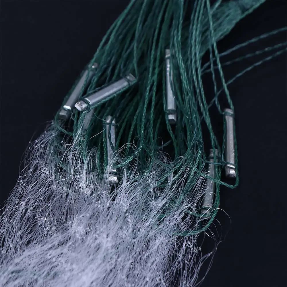 1Pc Rete da pesca Accessori per la pesca in nylon Gabbia per immersione Linea di pesce Monofilamento Rete da imbrocco Rete da pesca Rete a rete singola