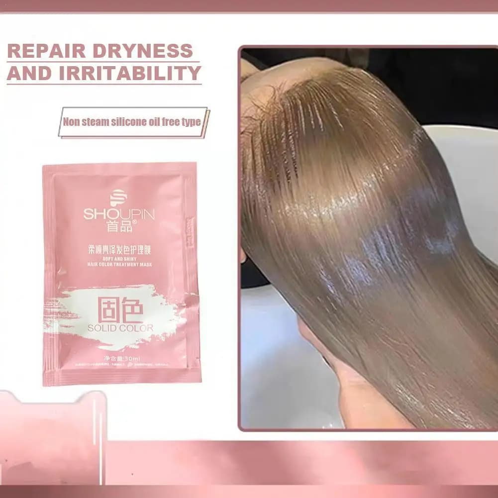 Mask for hair at keratin Magica 5 seconds Repair damage Radice crespa Raddrizzare Care Polished treatment Soft product for scalp Hair balm M3J9
