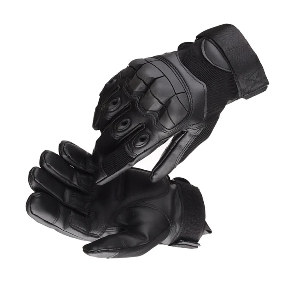 Guanti Premium Touch Screen a Dita Intere Antivento Antiscivolo Leggeri per Ciclismo, Moto, Guida e Campeggio