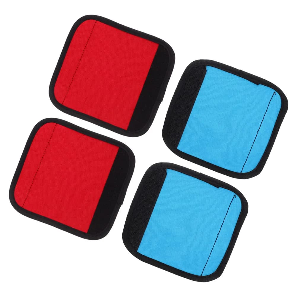 4Pcs Anti-Slip Horizontal Bar Cover Detachable Grip Sleeve for Pull-Up Handles Barbell Dumbbell Fitness Equipment Home Gym