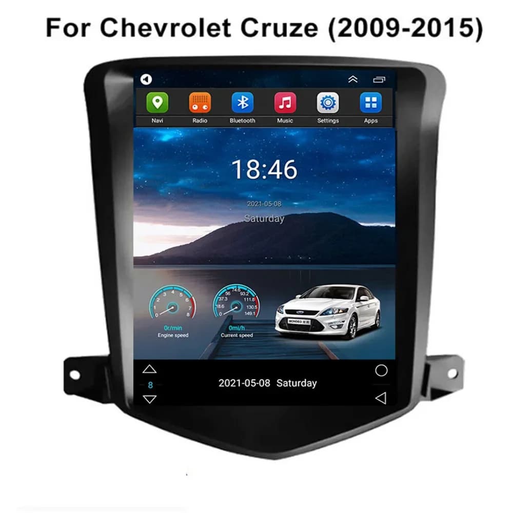 Android14 for Chevrolet Cruze Cross 2008-2013 Tesla Screen Car Radio Player GPS Navigation Multimedia J300 Holden Daewoo Carplay