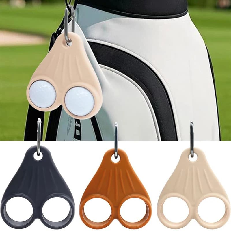 New Protective Case Golf Ball Sac Holder Sports Portable Golf Ball Storage Bag Great Golf Accessories Funny Golf Ball Holder