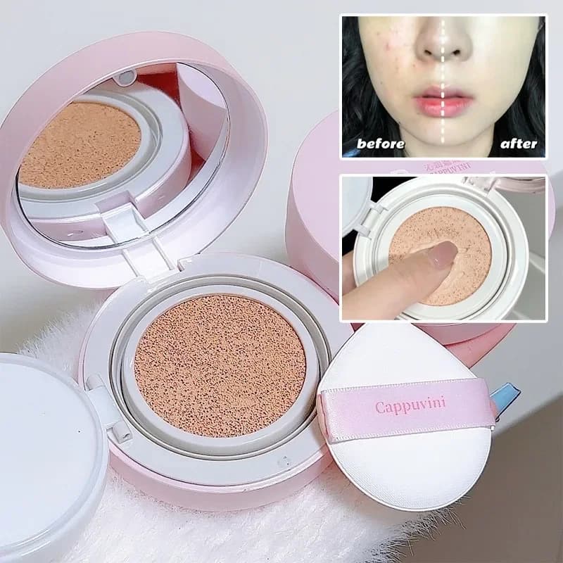 Cappuvini BB Cream Air Pillow Background Opaco Full Cover CC Waterproof Cream Corrector Soft face makeup base Cosmetics