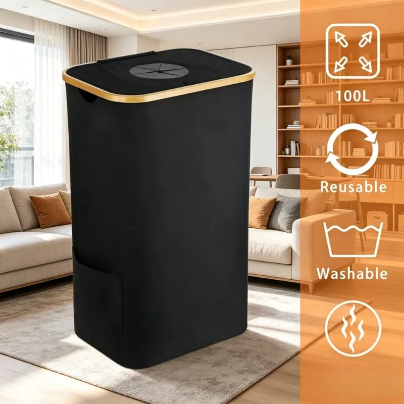 Cesto Pieghevole per Stoccaggio Interno, Borsa Multifunzionale per Raccolta Bottiglie, Organizzatore Portatile per Bottiglie Riciclabili