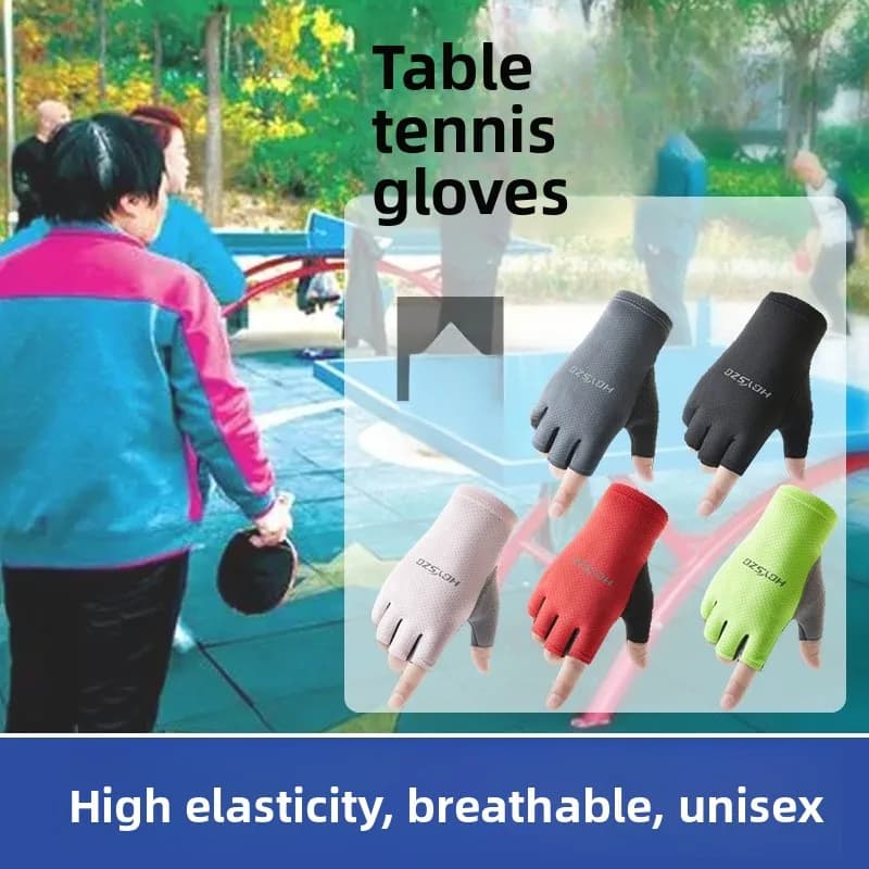 Badminton gloves for outdoor sports, anti-slip gloves for training and cycling, separate fingers design for left and right hand