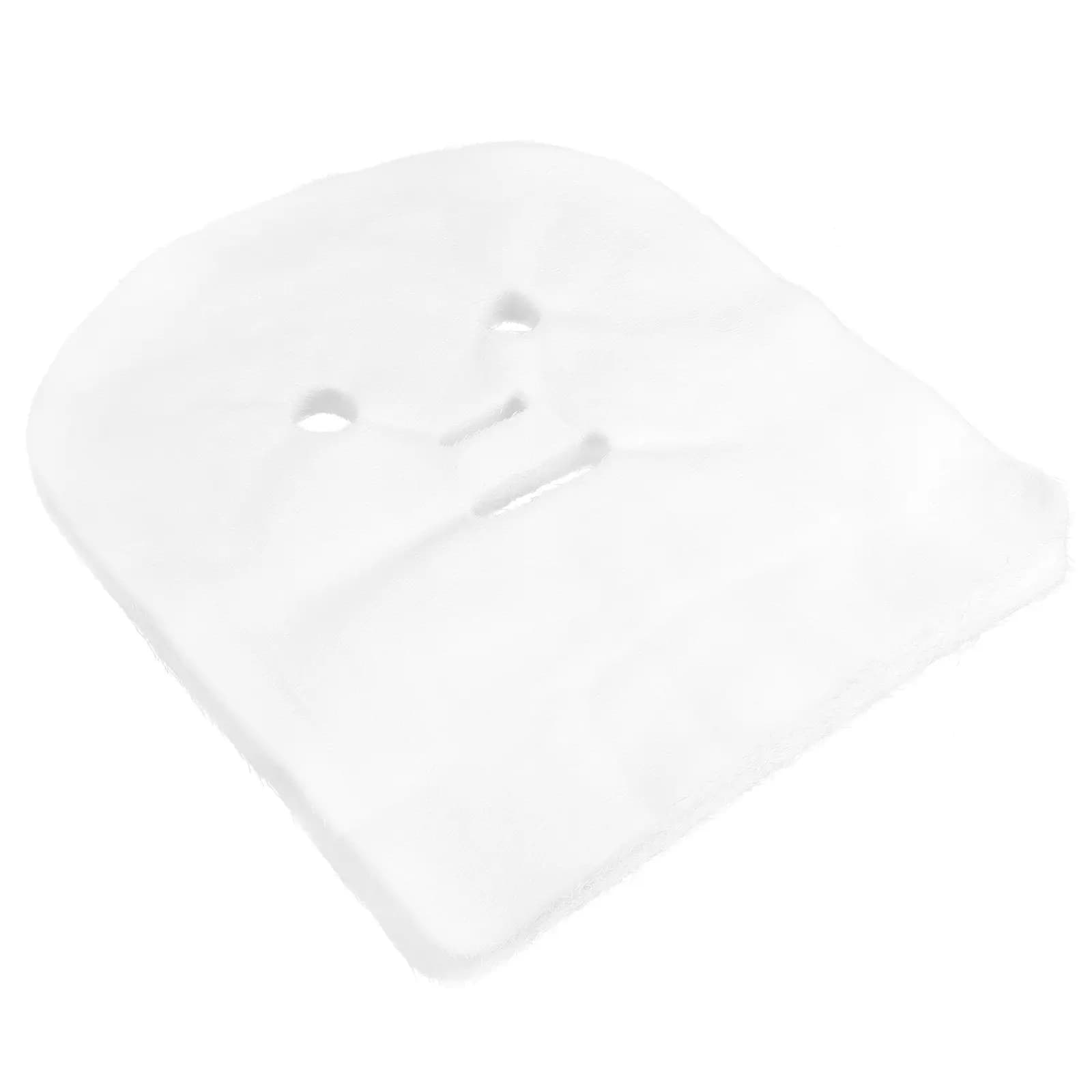 100 Pezzi Maschera di Alghe Ipoallergenica, Garza Morbida per Viso per Uso Sanitario Quotidiano, Garza di Cotone Professionale per Salone di Bellezza