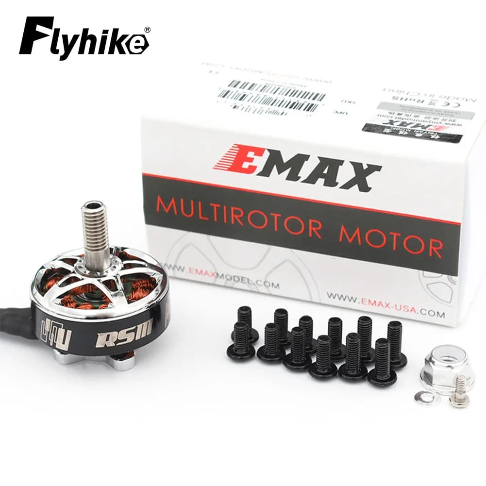 Emax RS III Series 2207 2306 1800KV 2100KV 2500KV 3-6S motore Brushless per droni Quadcopter RC da 5 pollici FPV