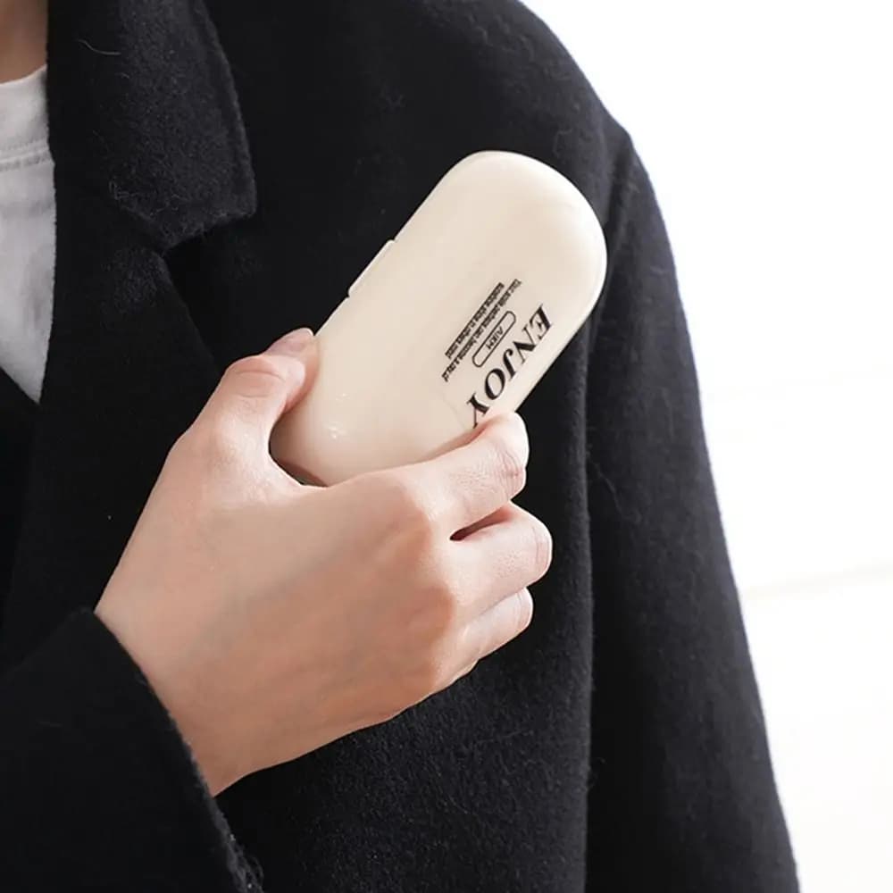 Strumento di pulizia Levapelucchi portatile Rimozione polvere multifunzionale Vestiti Rullo appiccicoso per capelli Rullo lanugine manuale riutilizzabile lavabile