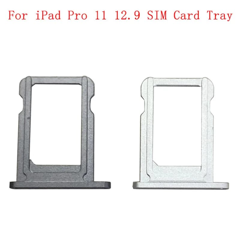 SIM Card Tray Parts SIM Card Slot Holder For iPad Pro 11 12.9 2018 2020 Memory MicroSD Card Replacement Parts