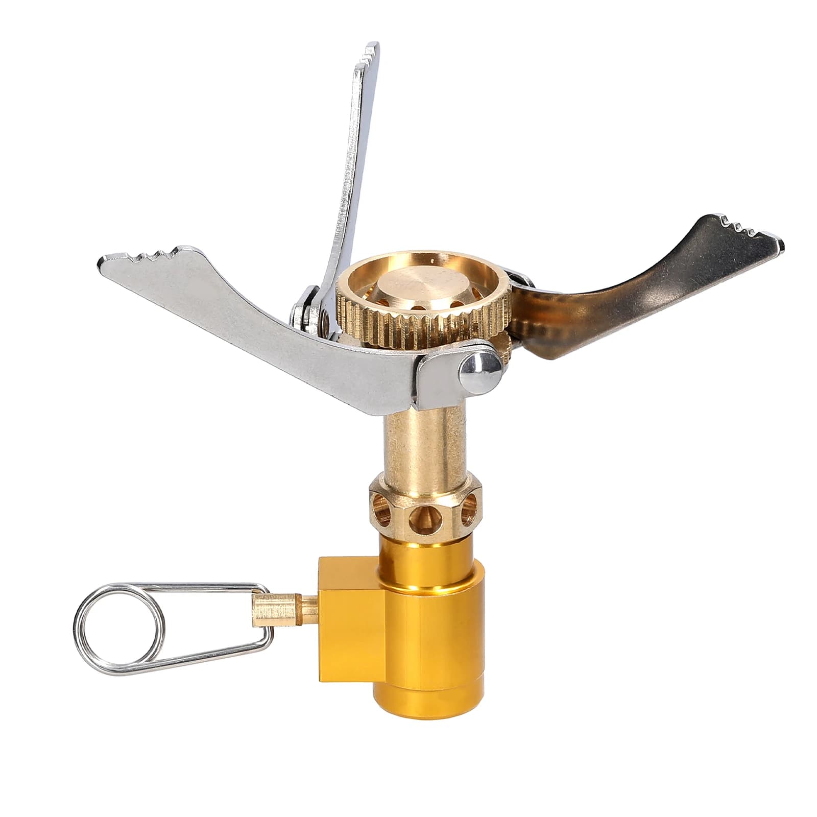 Fornello da campeggio portatile Zaino in spalla GasBurner Fornello da campeggio pieghevole Testa 1600W per cucina all'aperto Campeggio Picnic Zaino in spalla Hiki