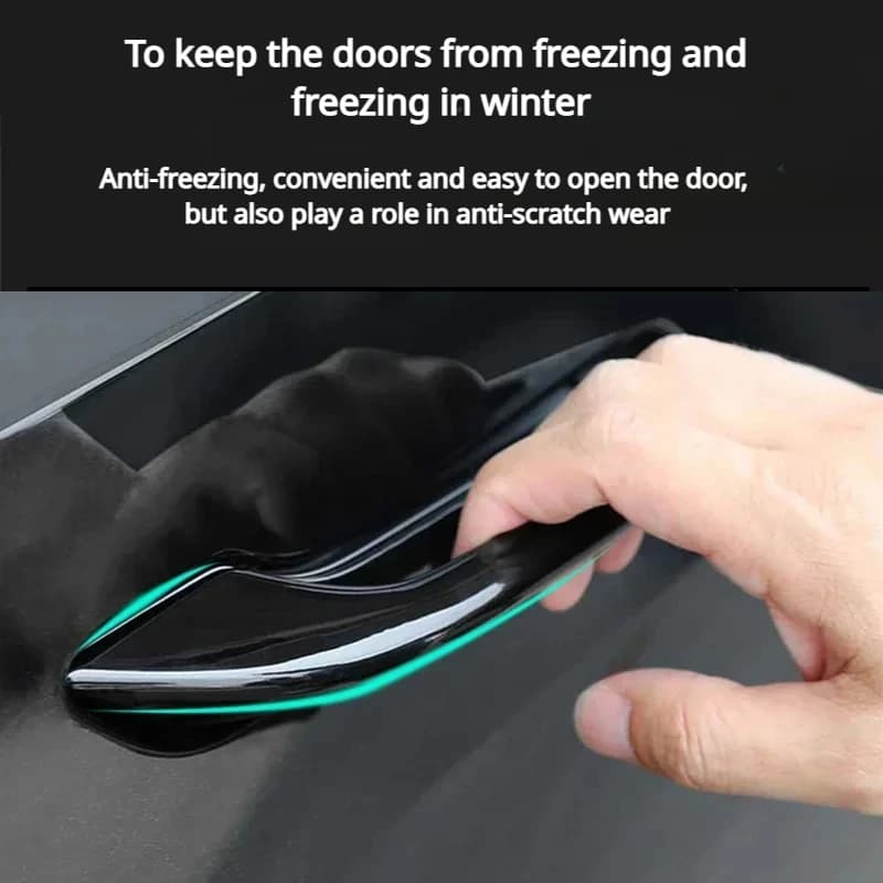 4 maniglie per porte per Tesla Model Y 3 2024-2019, lunga durata, antigelo, anti-ghiaccio, diversi colori, accessori esterni per auto