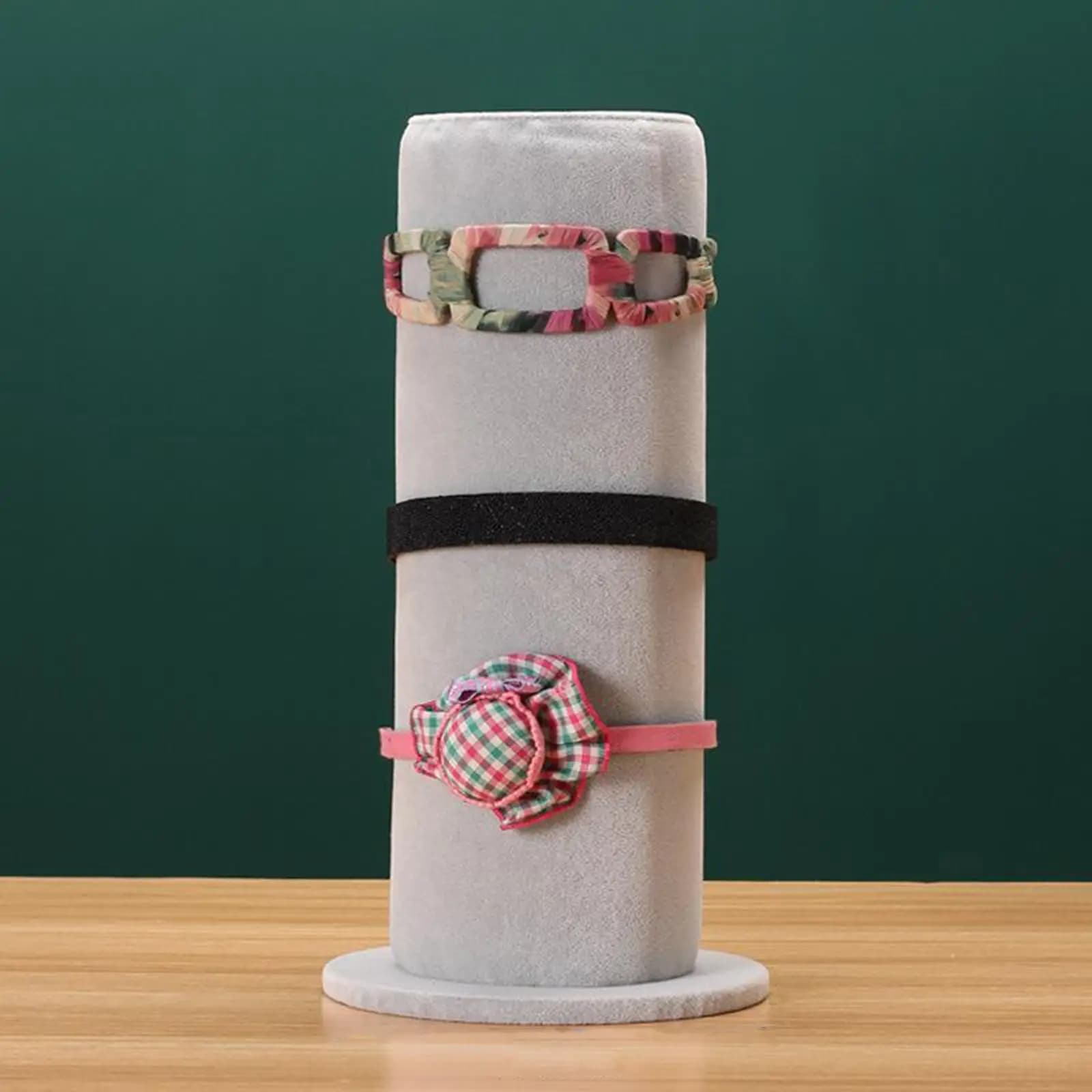 Exquisite Velvet Headband Display Rack for Hairclip Home Accessories Women