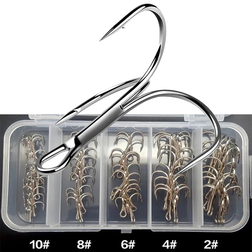 Fishing accessories: Box High Voltage Steel Storage Box, Sharpened Fishing Beams with Ardill 2/4/6/8/10 Pieces