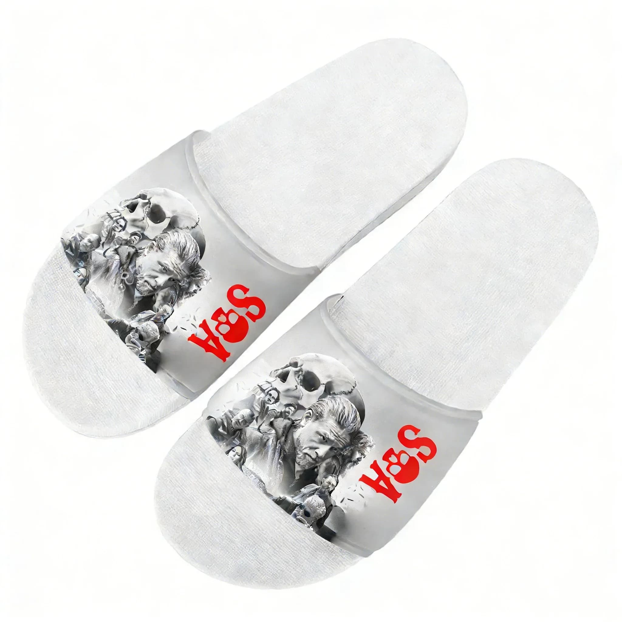 Ciabatte Sons Of Anarchy SOA, Scarpe da Casa e Acqua, Ciabatte Estive da Uomo e Donna, Sandali Leggeri per Interni ed Esterni