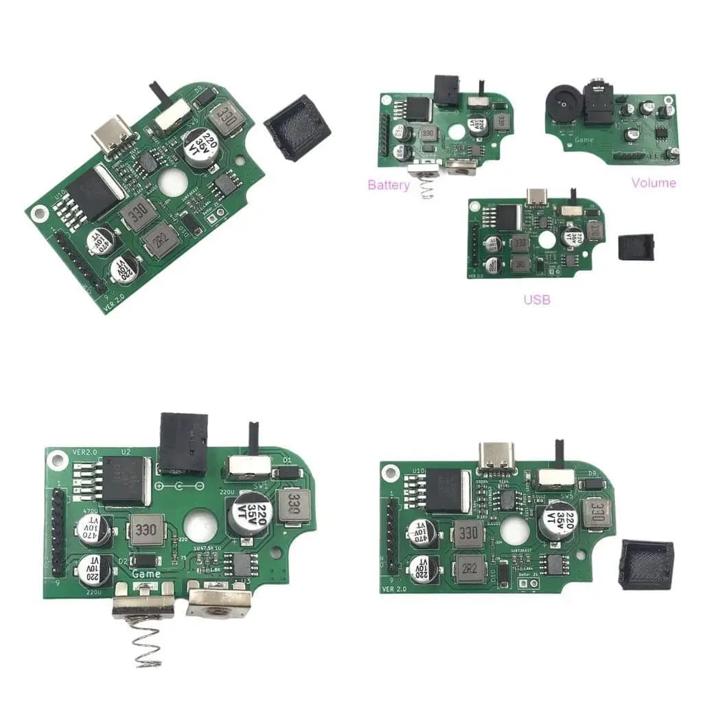 Pezzo ricambio della scheda madre della scheda alimentazione USB della console gioco R53C