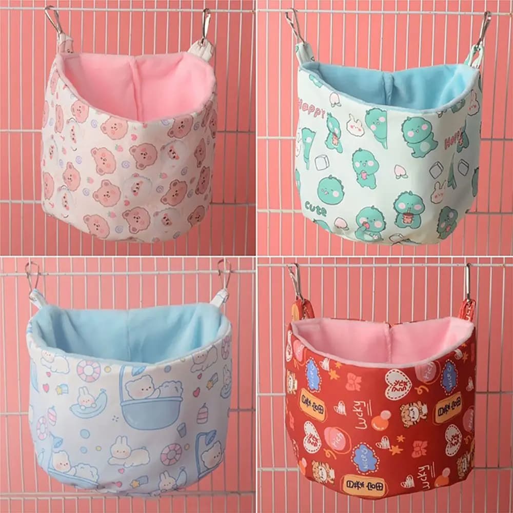 Ham for hamsters sleeping bag for puppy nest for pets small hide house rabbit nest squirrel