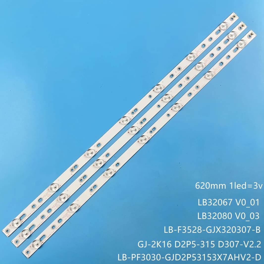 LED backlight strip(3)for 32PFT4100 32PFK4309 32PHT4319 32PHH4100 32PFT5500 32PFH4100 32PFH4309 32PHT4319 KDL-32R300B 32PHT4509