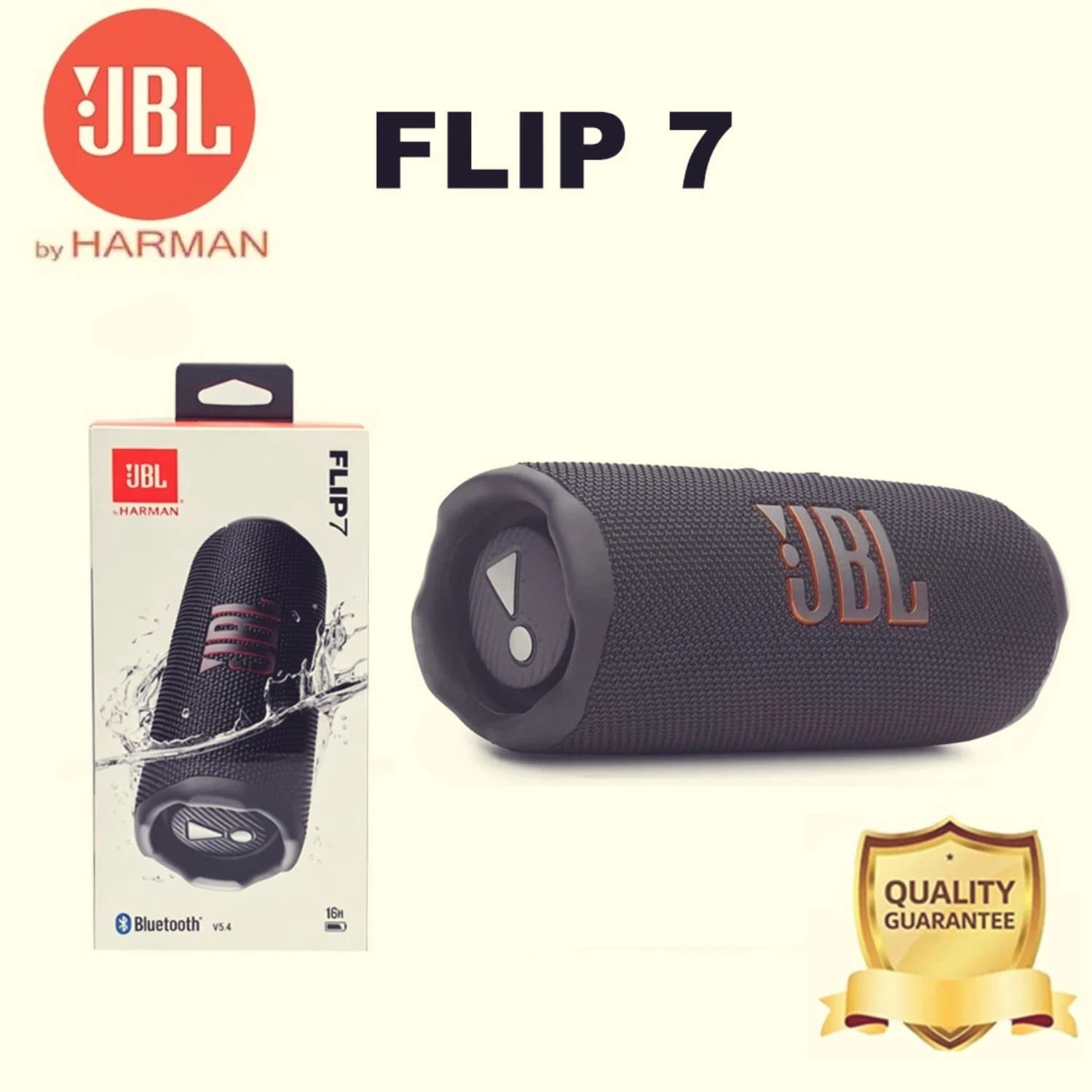 JBL Flip 7 Altoparlante Portatile da Esterno Wireless Bluetooth IP67 Impermeabile con Batteria a Lunga Durata Audio JBL Flip 7