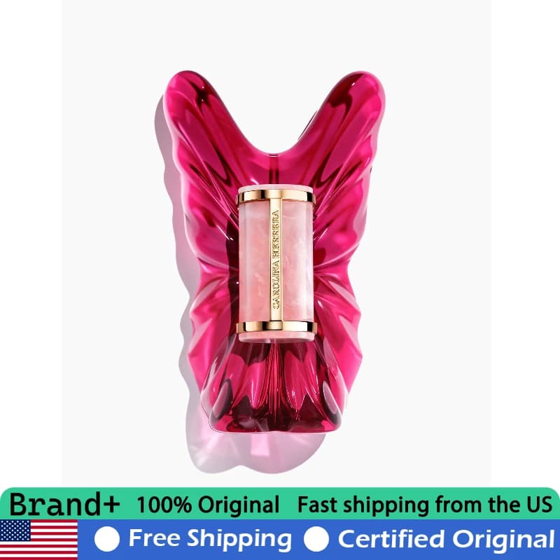 Carolina Herrera The Bomb Eau de Parfum Spray 80 ML Perfume Eastern Tropical Floral with Feromoni 2.7 Oz Premium perfumes