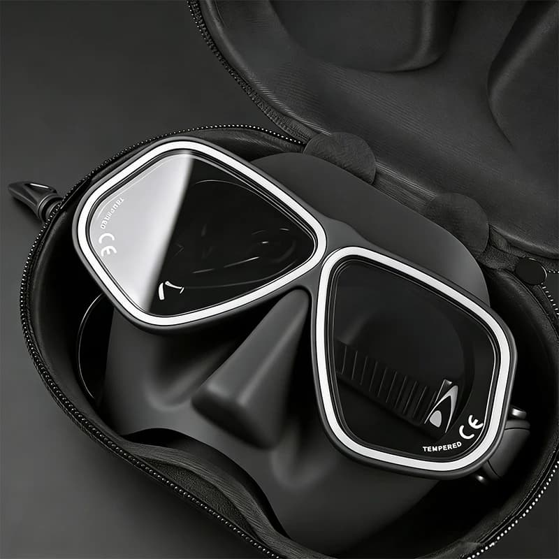 Free diving glasses Similar mask Apollo Alloy Silica Gel Liquid Mask Wet tube kit Snorkeling equipment Ultra low volume