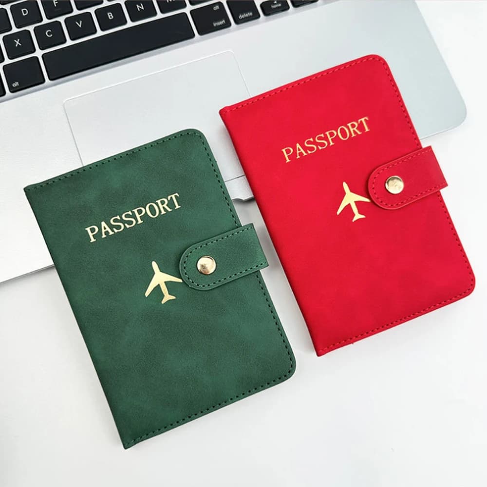 Porta passaporto per aereo alla moda Copertine per passaporto Hasp Porta passaporto da viaggio Porta documenti Porta carte di credito Accessori da viaggio