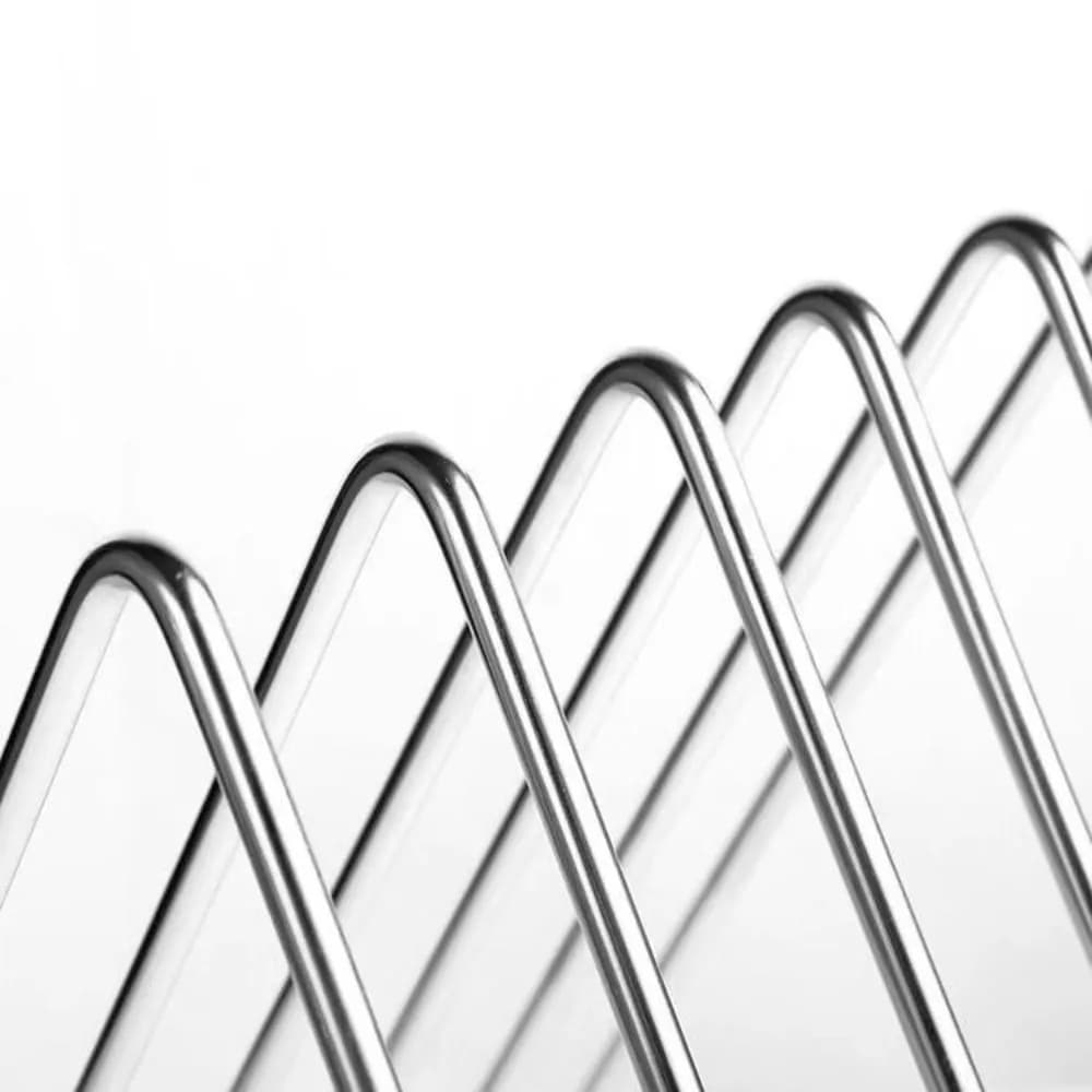 New Anti-rust stainless steel cutting rack 6 grids drainage support anti-slip storage rack wear resistant