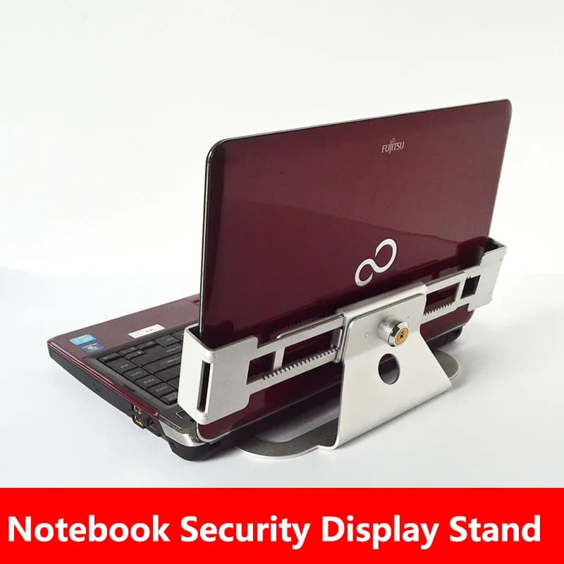 Espositore di sicurezza per Computer portatile Macbook espositore di sicurezza per Laptop supporto da tavolo blocco antifurto con chiavi