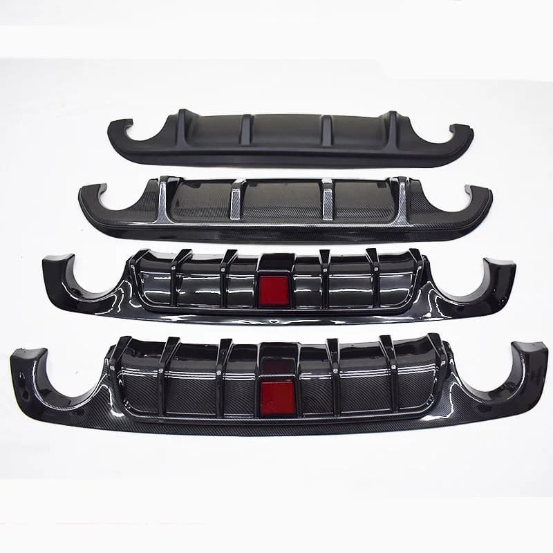 For Infiniti Q50 Q50L Q50S 2014-2017 2018-2021 High quality PP material LED Spoiler light diffuser for rear lip